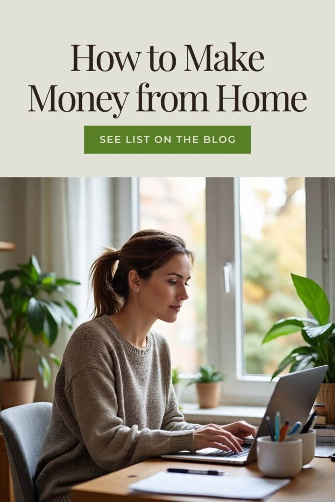 how to make money from home mom