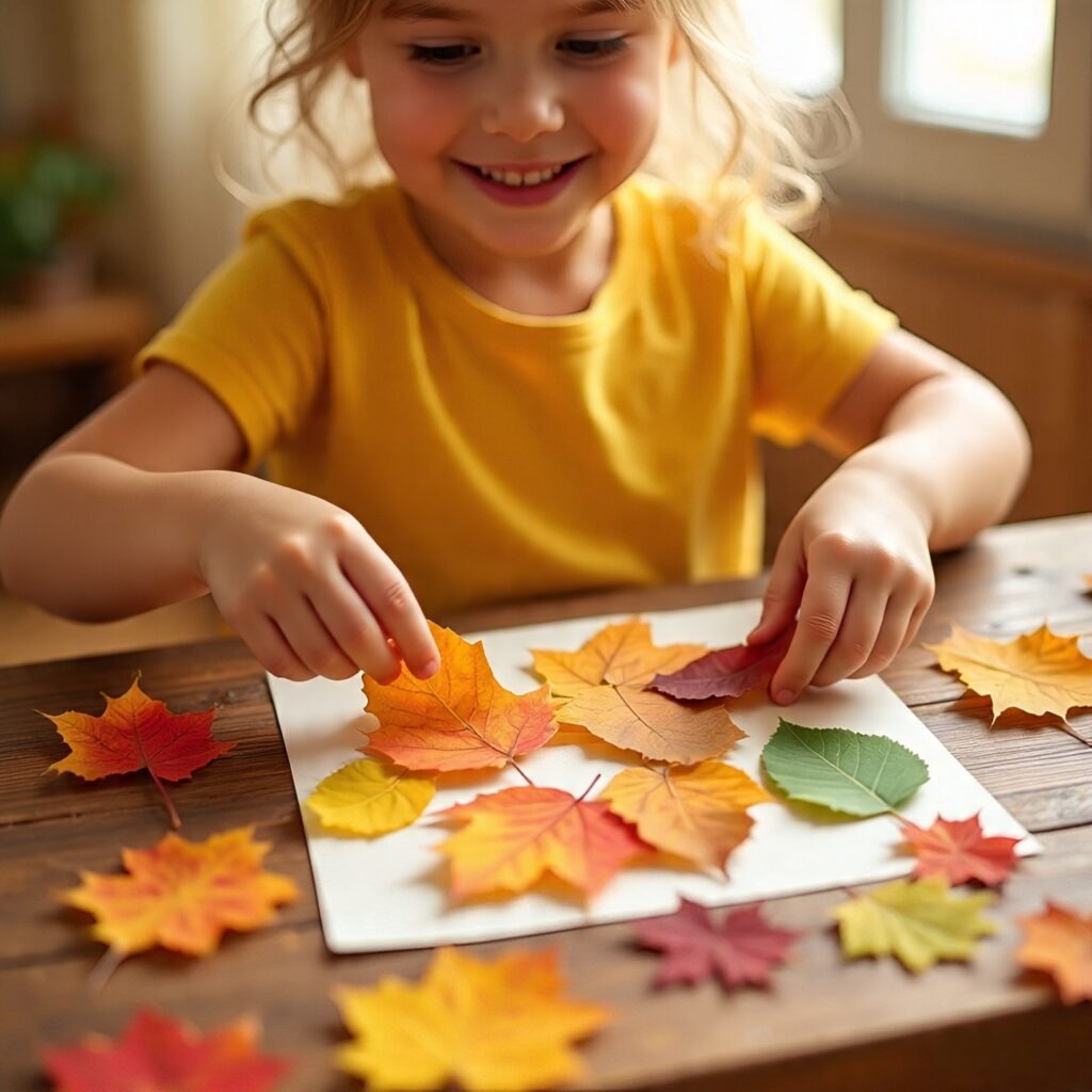 DIY Leaf Art and Crafts: Easy Fall Activities for Kids Using Fallen ...