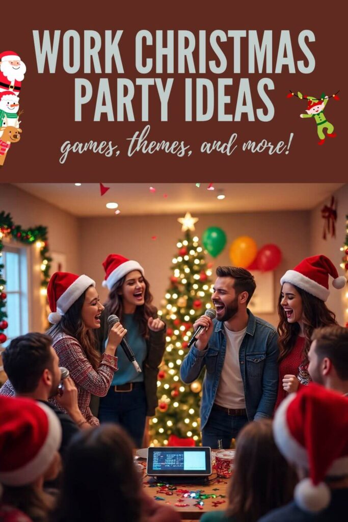work christmas party activities for adults