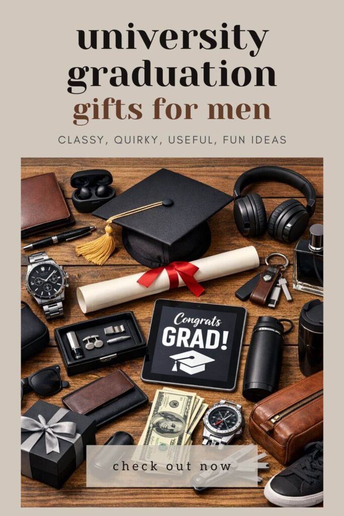 university graduation gifts for him