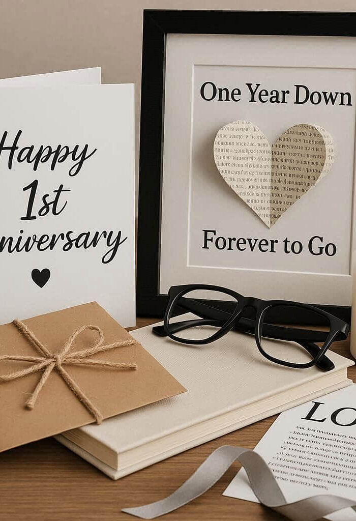 Paper Wedding Anniversary Gifts for Him