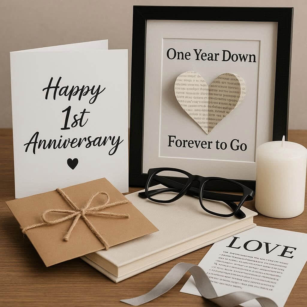 paper wedding anniversary gifts for him