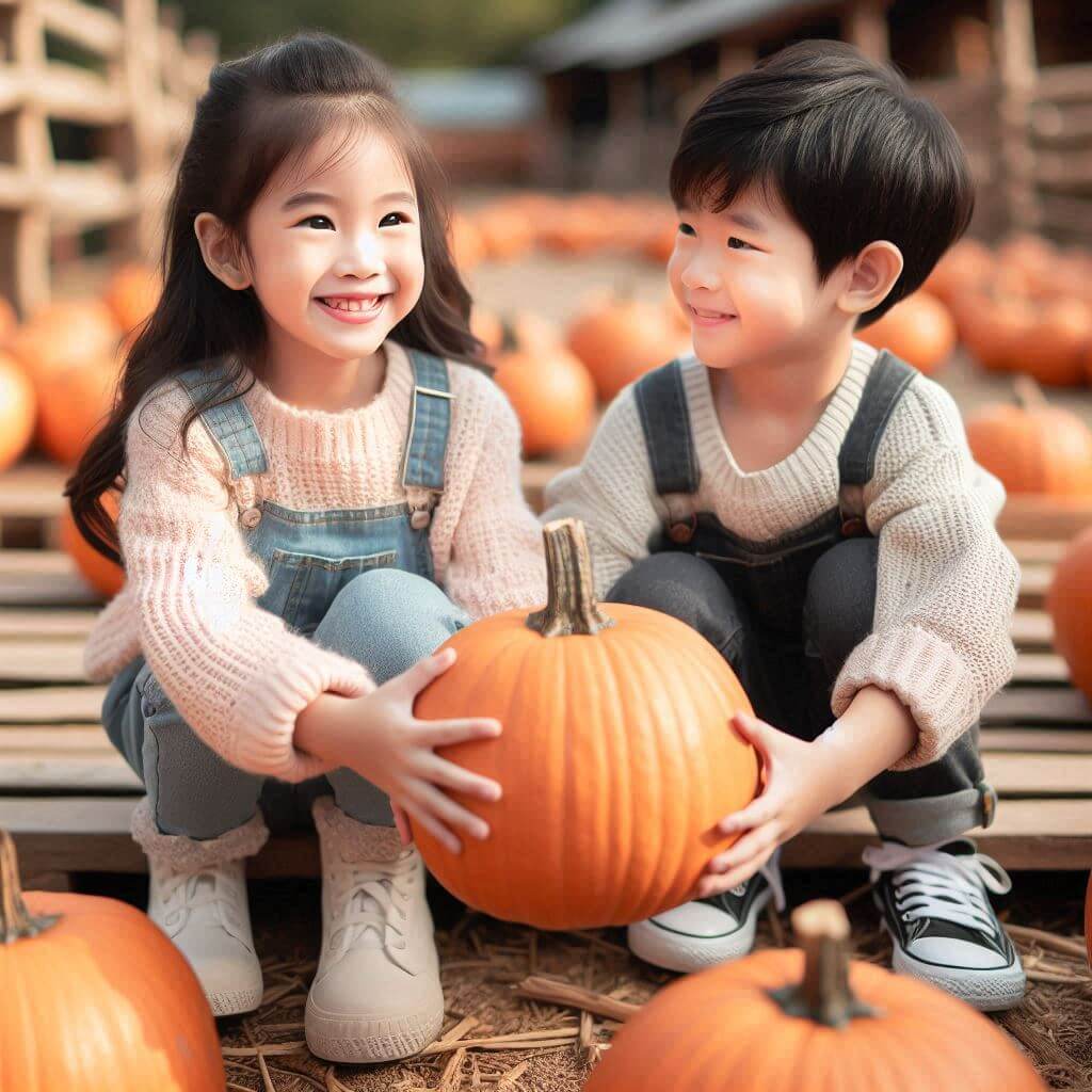 activities at a pumpkin patch