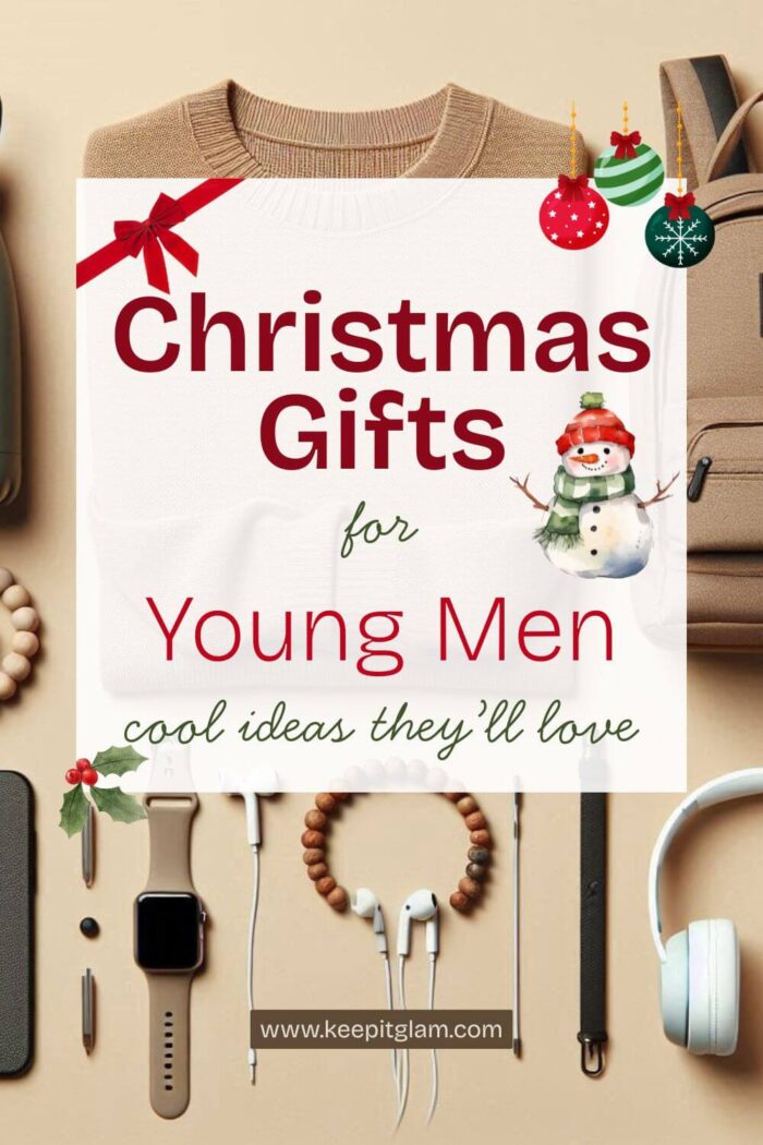 Christmas Gifts for Young Men: Cool Ideas They’ll Actually Love
