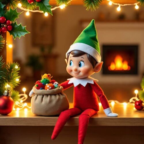 Elf Keep Easy Elf on the Shelf Ideas for Busy Parents - Keep It Glam