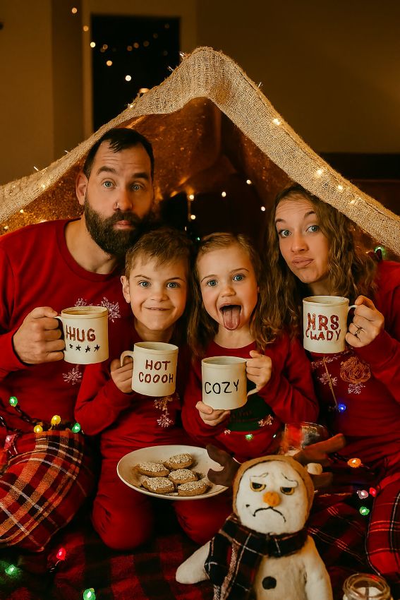 funny holiday family photo inspiration