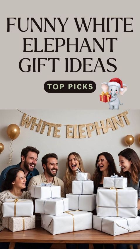 funny white elephant gift ideas