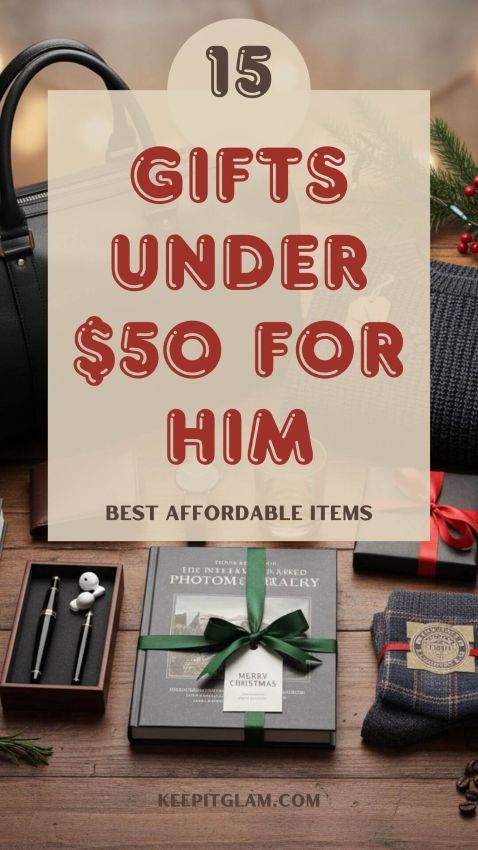 great gifts under $50 for guys