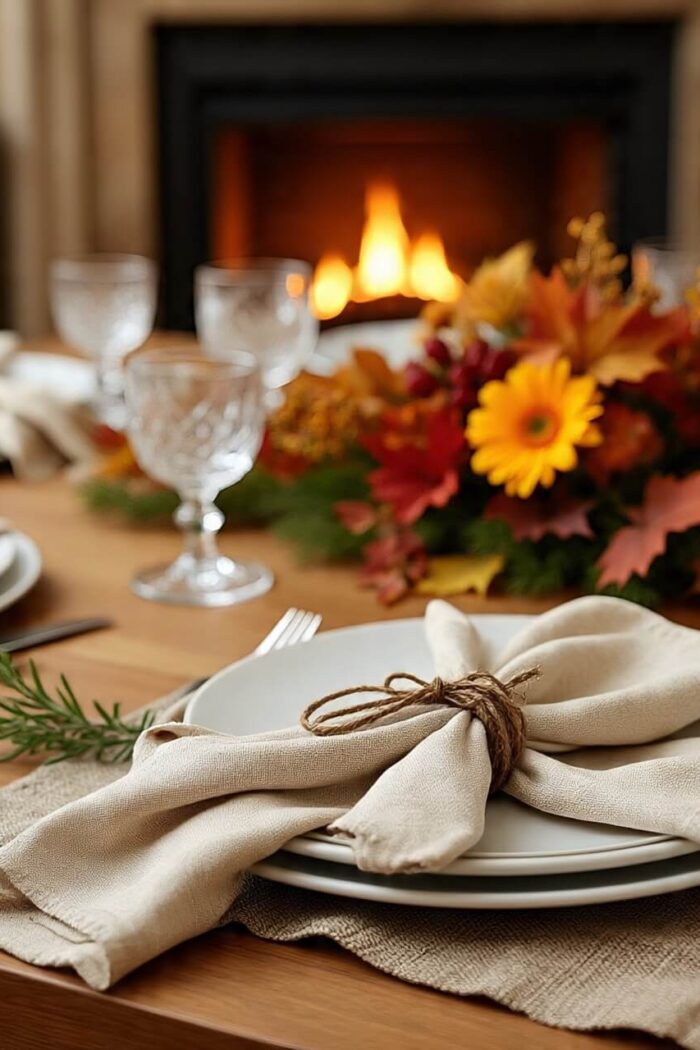 Inexpensive Table Decorations for Thanksgiving That Still Look Chic