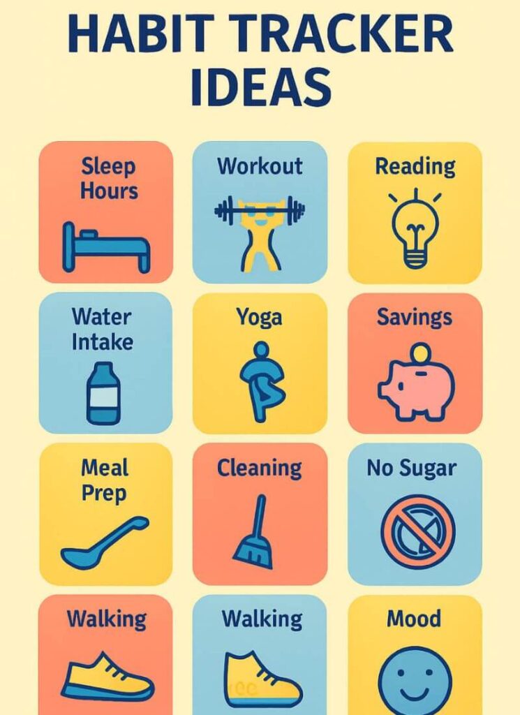 habit tracker ideas