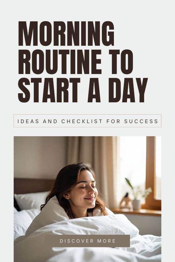 morning routine to start your day