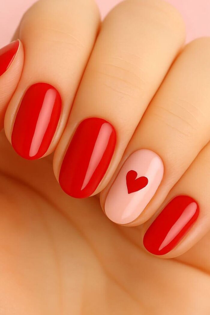 Simple Valentine’s Nails That Are Cute, Chic, and Effortlessly Romantic