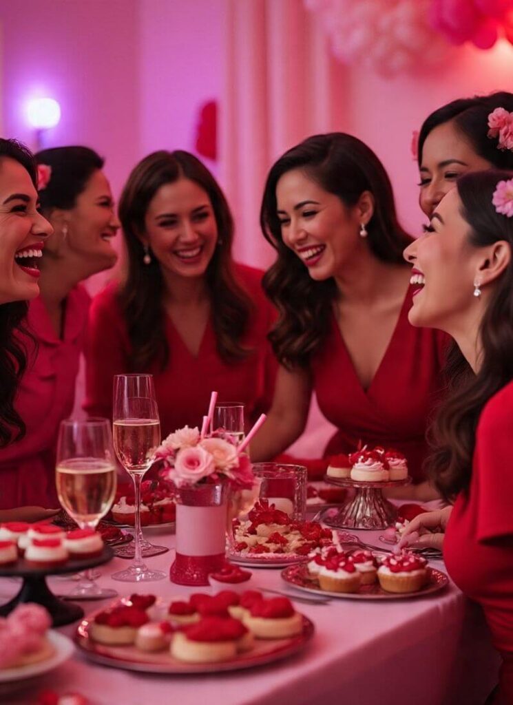 Galentine's party ideas for girls night