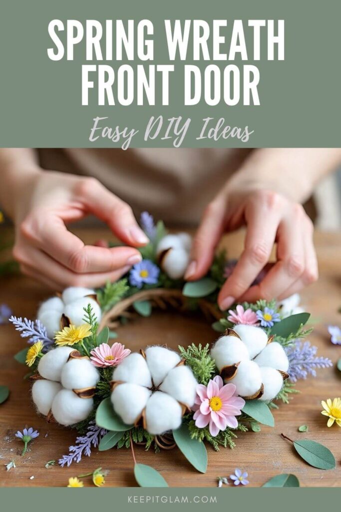 spring wreath for front door