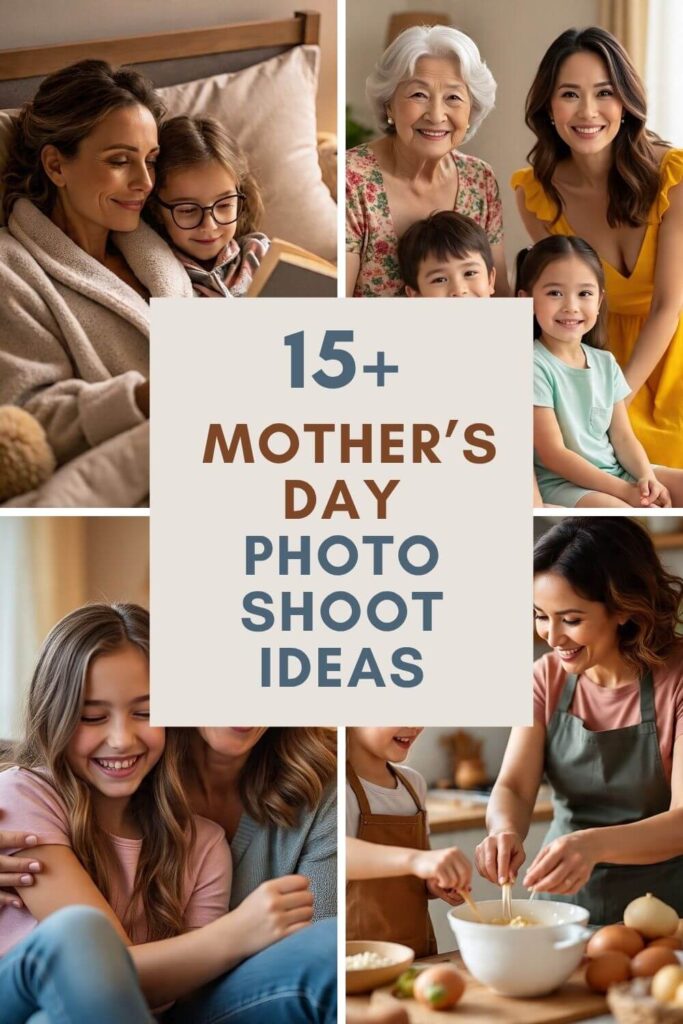 mothers day photoshoot ideas