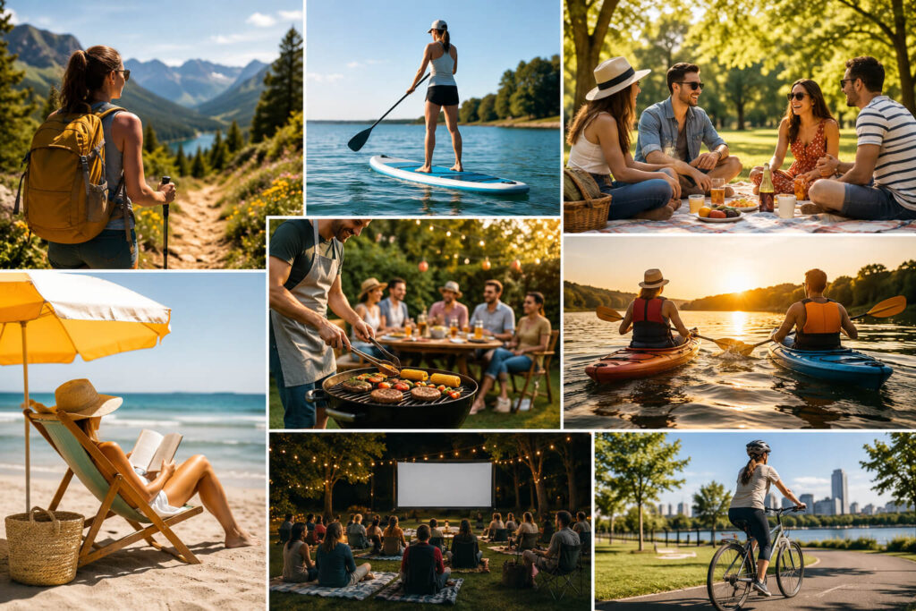 summer outdoor activities for adults