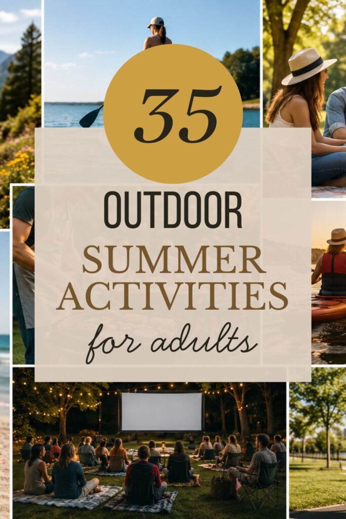 summer outdoor activities for adults