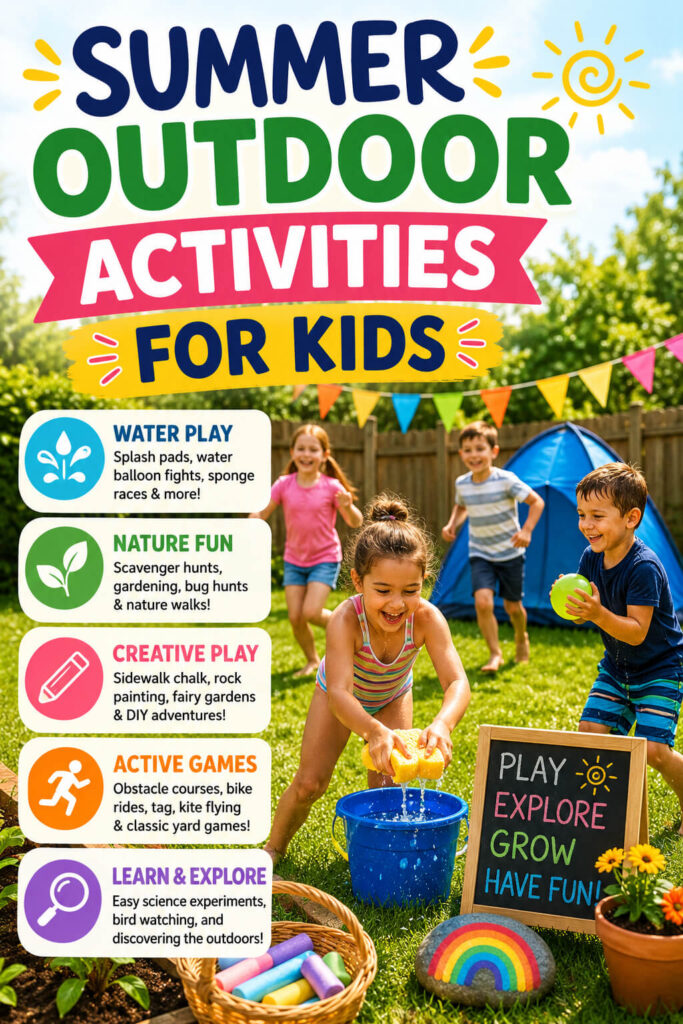 summer outdoor activities for kids