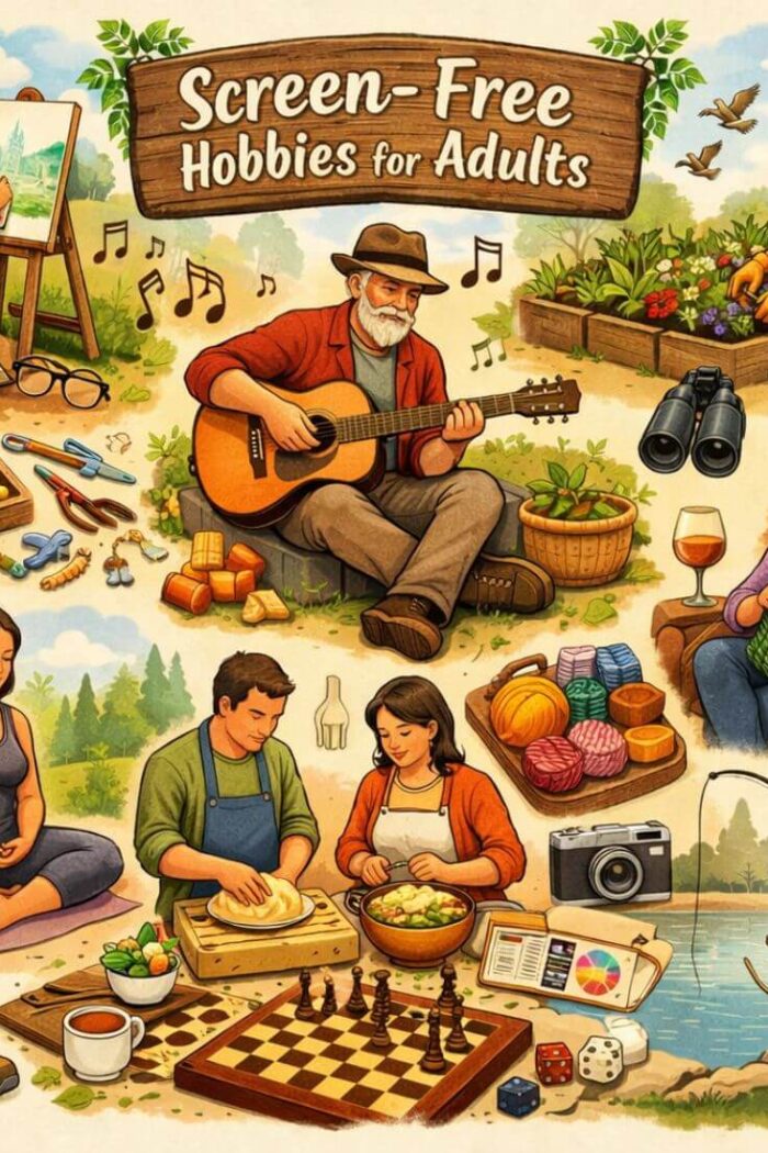 Screen-Free Hobbies for Adults: Fun Ways to Unplug and Enjoy Life Offline