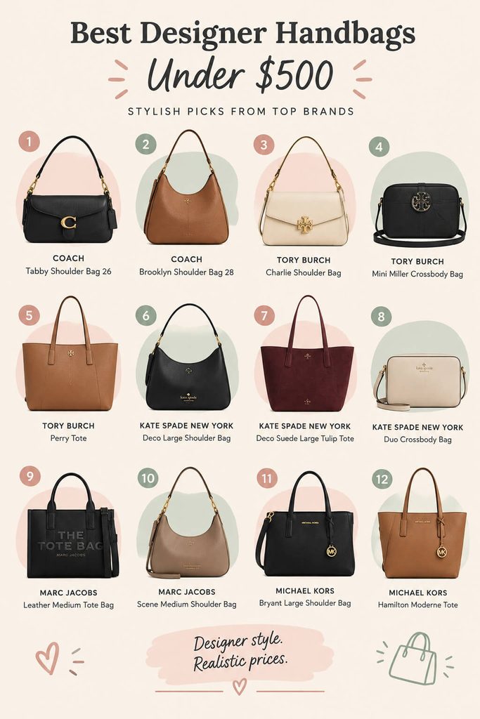 Best Designer Handbags Under $500