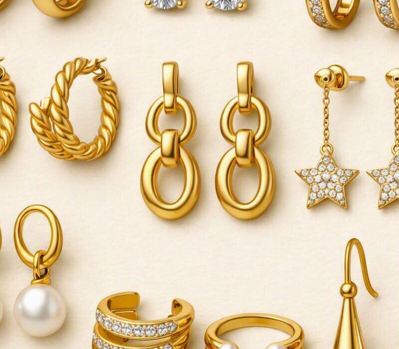 Best Gold Earrings for Women: 12 Styles Worth Wearing Again and Again
