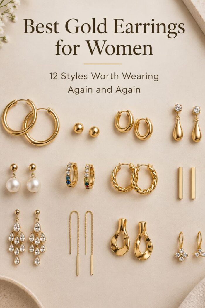 Best Gold Earrings for Women: 12 Styles Worth Wearing Again and Again