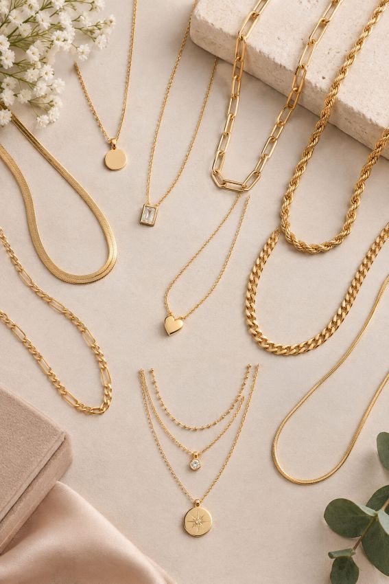 best gold necklaces for women