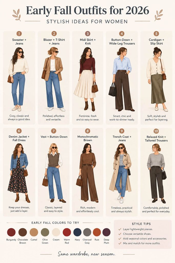 early fall outfits 2026