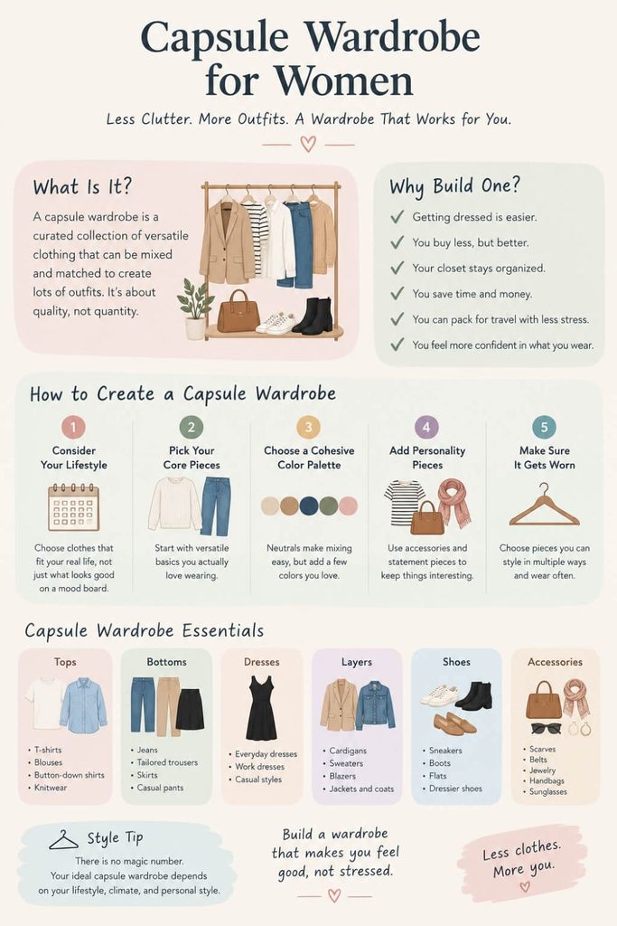 capsule wardrobe for women